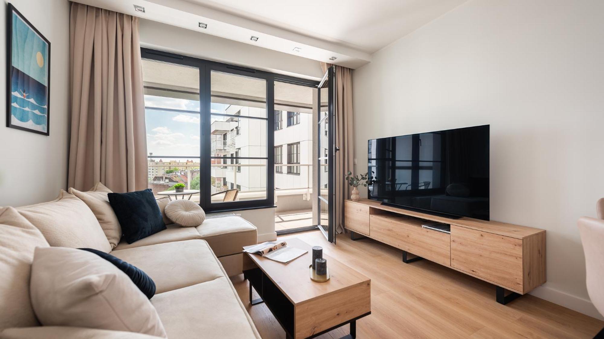 Flatbook - City Center Apartments Doki Living グダニスク エクステリア 写真
